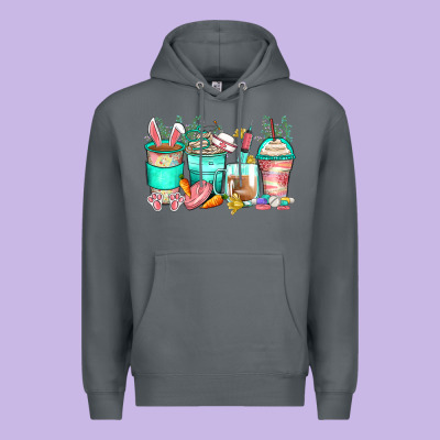 Easter Nurse Coffee Cups Premium Hoodie Designed By Zillion Design Studio
