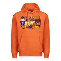 Carrot basketball coffee cups Premium Hoodie - Zillion Design Studio