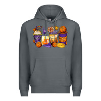 Rock basketball coffee cups Premium Hoodie - Zillion Design Studio
