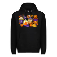 Black basketball coffee cups Premium Hoodie - Zillion Design Studio