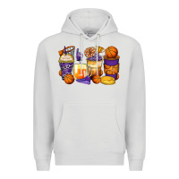 Dove Grey basketball coffee cups Premium Hoodie - Zillion Design Studio