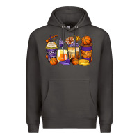 Smoke basketball coffee cups Premium Hoodie - Zillion Design Studio