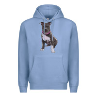 Colony Blue pitbull Premium Hoodie - RanaPortraitStore