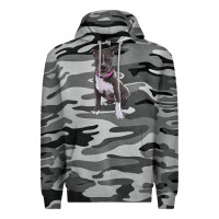 Slate Camo pitbull Premium Hoodie - RanaPortraitStore