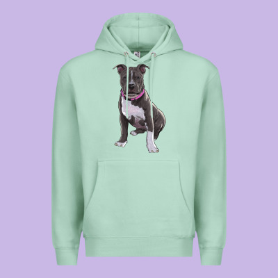 Pitbull Premium Hoodie Designed By Ranaportraitstore