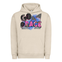 Pigment French Oak go race Urban Hoodie - Zillion Design Studio