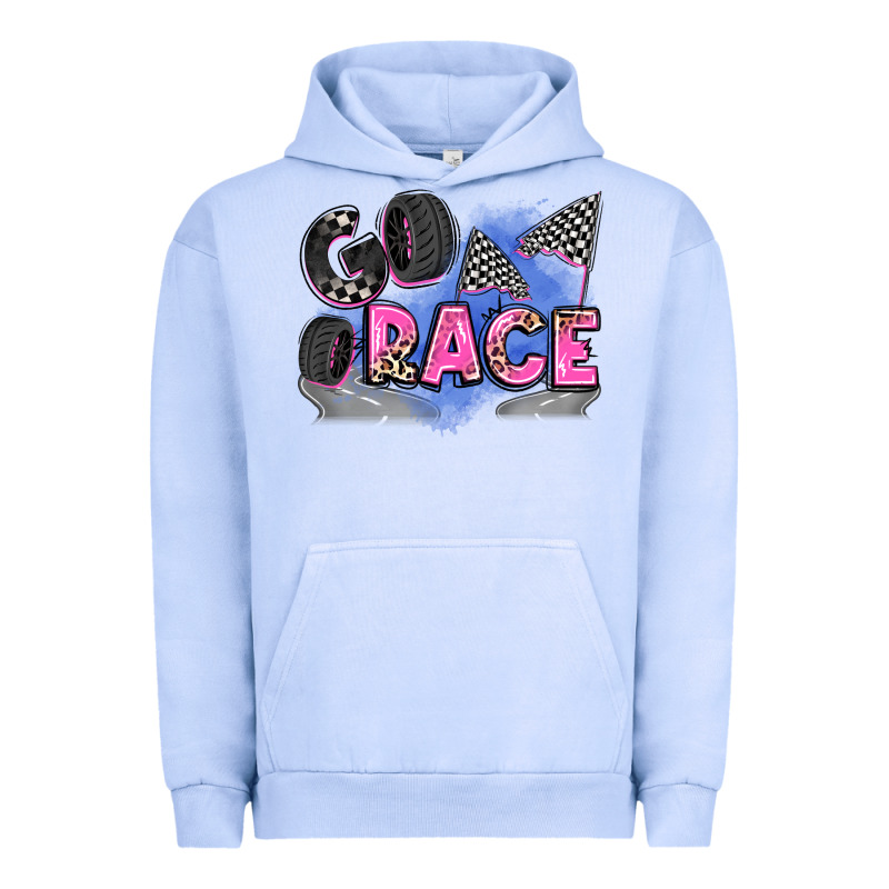 Go Race Urban Hoodie by Zillion Design Studio | Teevron