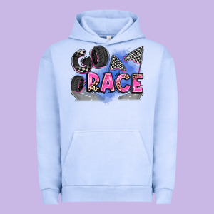 Go Race Urban Hoodie Designed By Zillion Design Studio
