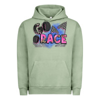 Pigment Oil Green go race Urban Hoodie - Zillion Design Studio
