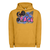 Pigment Peanut Butter go race Urban Hoodie - Zillion Design Studio