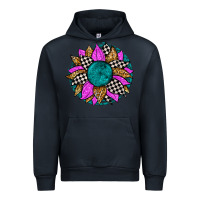 Navy race sunflower Urban Hoodie - Zillion Design Studio