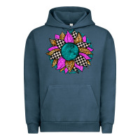 Pigment Midnight Navy race sunflower Urban Hoodie - Zillion Design Studio