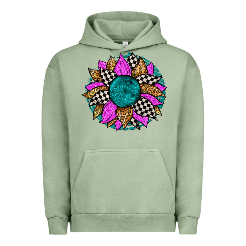 Race Sunflower Urban Hoodie by Zillion Design Studio | Teevron