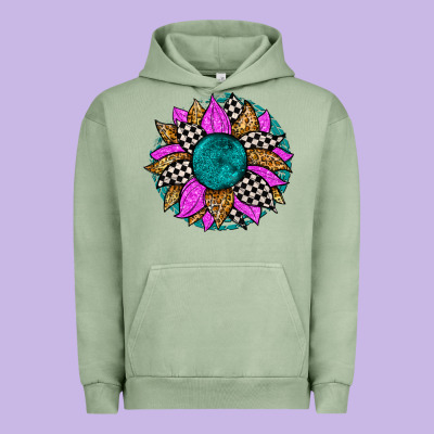 Race Sunflower Urban Hoodie Designed By Zillion Design Studio