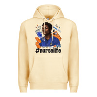 Pina Colada afro man nurse life Premium Hoodie - texasbilliewilder