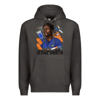 Smoke afro man nurse life Premium Hoodie - texasbilliewilder