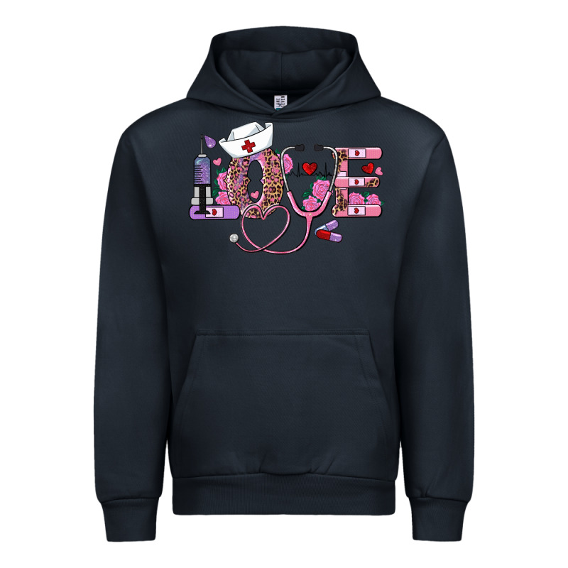 Valentine's Day Nurse Love Urban Hoodie by RanaPortraitStore | Teevron