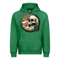 Emerald race skull Urban Hoodie - Zillion Design Studio