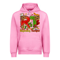 Fuchsia Pink respiratory therapist juneteenth Urban Hoodie - Zillion Design Studio