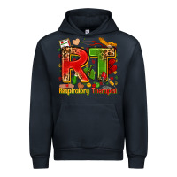 Navy respiratory therapist juneteenth Urban Hoodie - Zillion Design Studio