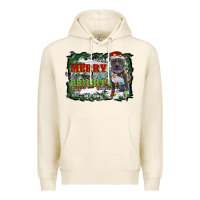 Tofu merry and bright pitbull with farm Premium Hoodie - RanaPortraitStore