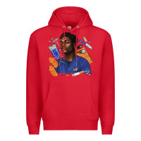 Red afro man nurse Premium Hoodie - texasbilliewilder