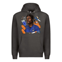 Smoke afro man nurse Premium Hoodie - texasbilliewilder