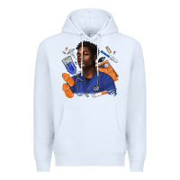White afro man nurse Premium Hoodie - texasbilliewilder