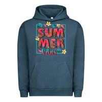 Pigment Midnight Navy summer  vibes Urban Hoodie - texasbilliewilder