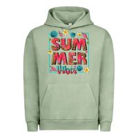 Pigment Oil Green summer  vibes Urban Hoodie - texasbilliewilder