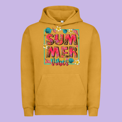 Summer  Vibes Urban Hoodie Designed By Texasbilliewilder