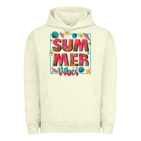 Pigment Pistachio summer  vibes Urban Hoodie - texasbilliewilder