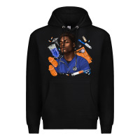Black afro man nurse Premium Hoodie - texasbilliewilder