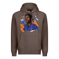 Coffee afro man nurse Premium Hoodie - texasbilliewilder