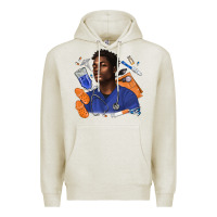 Oatmeal Heather afro man nurse Premium Hoodie - texasbilliewilder