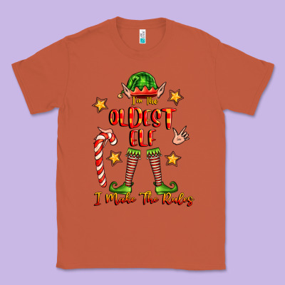 Im The Oldest Elf I Make The Rules Classic Tee Designed By Fadigitalartstudio