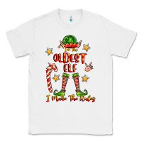 White im the oldest elf i make the rules Classic Tee - FaDigitalArtStudio