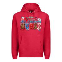 Cardinal all american nurse Premium Hoodie - texasbilliewilder