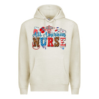 All American Nurse Premium Hoodie | Teevron