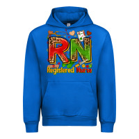 Cobalt registered nurse juneteenth Urban Hoodie - Zillion Design Studio