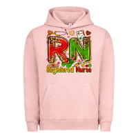 Pigment Salmon registered nurse juneteenth Urban Hoodie - Zillion Design Studio