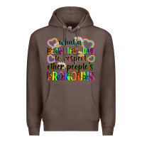 Coffee what a beautiful day to respect other people's pro Premium Hoodie - Zillion Design Studio