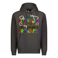 Smoke what a beautiful day to respect other people's pro Premium Hoodie - Zillion Design Studio