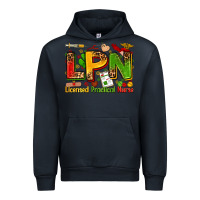 Navy licensed practical nurse Urban Hoodie - Zillion Design Studio