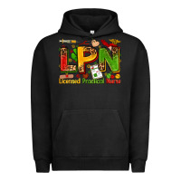 Pigment Black licensed practical nurse Urban Hoodie - Zillion Design Studio