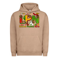 Pigment Burro licensed practical nurse Urban Hoodie - Zillion Design Studio