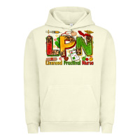 Pigment Pistachio licensed practical nurse Urban Hoodie - Zillion Design Studio