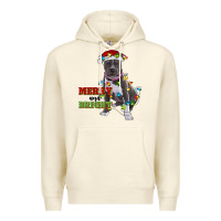 Sandshell merry and bright pitbull Premium Hoodie - RanaPortraitStore