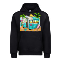 Black summer caravan Urban Hoodie - texasbilliewilder