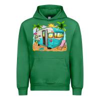 Emerald summer caravan Urban Hoodie - texasbilliewilder